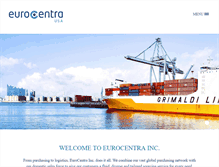 Tablet Screenshot of eurocentra.net